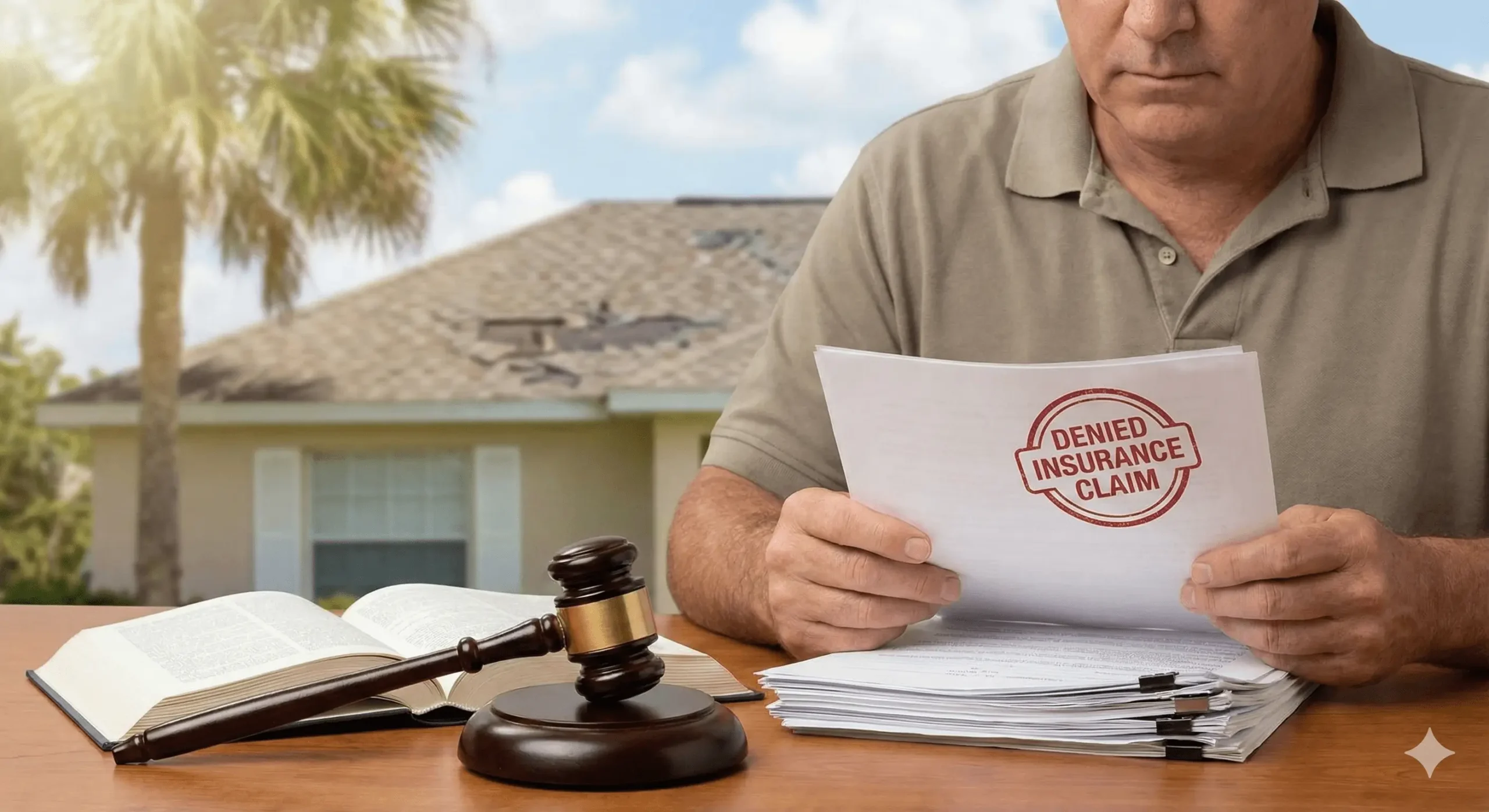 denied roof damage claim Florida
