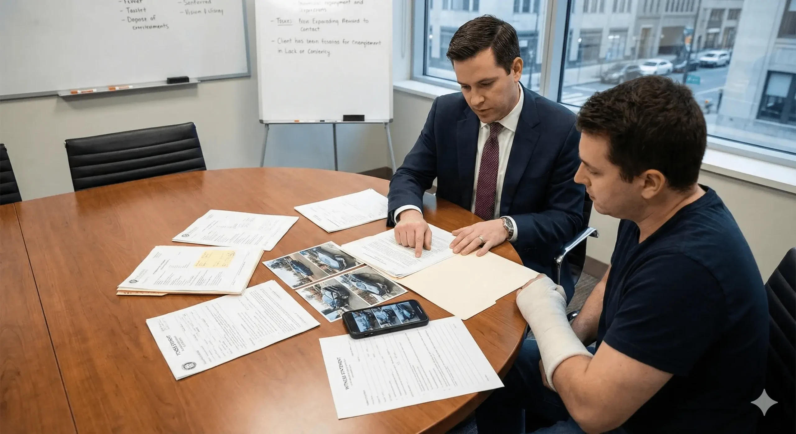 personal injury case evidence