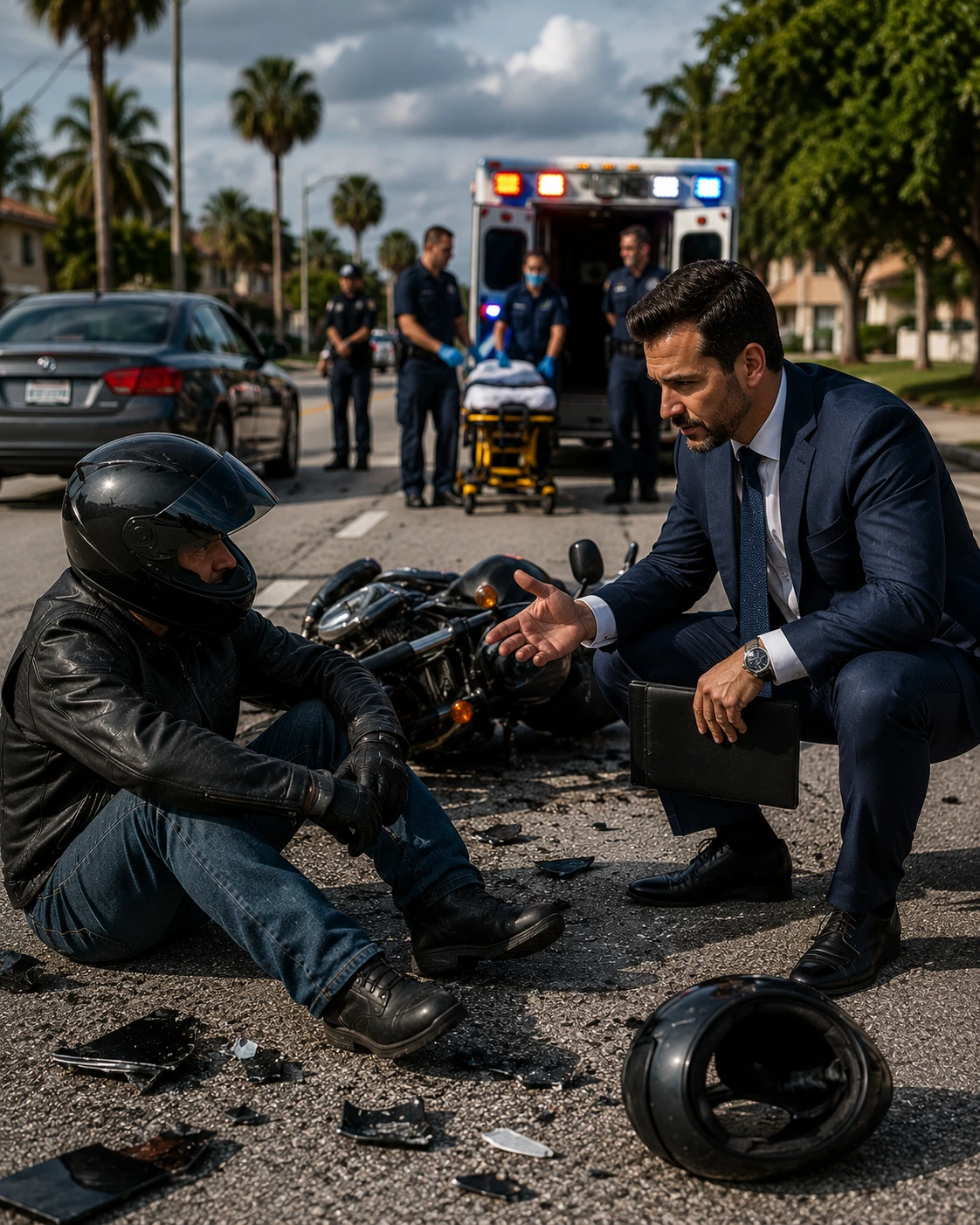 Motorcycle accident lawyer Florida Texas United Law Group