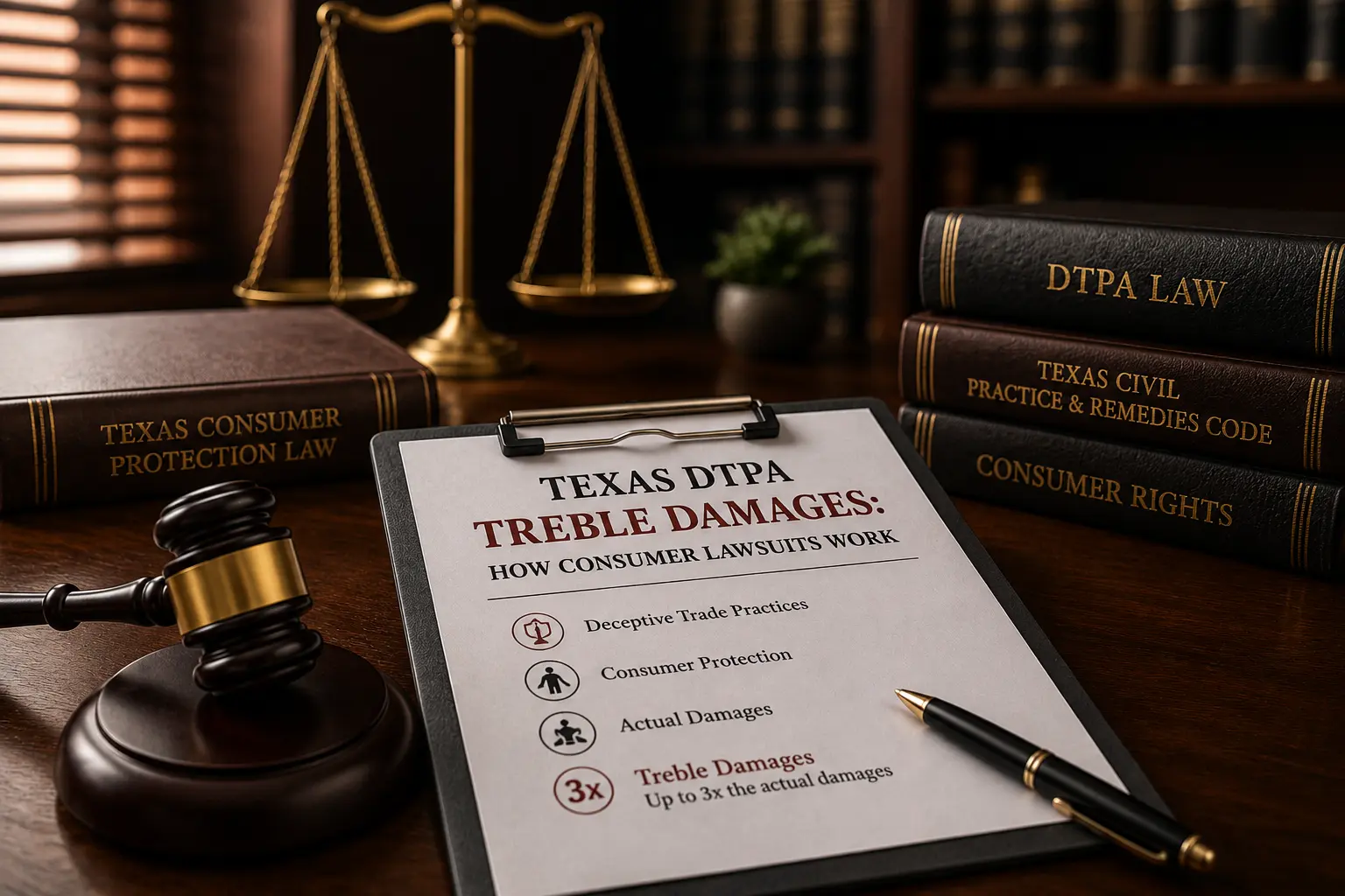 Texas DTPA treble damages consumer lawsuit guide United Law Group