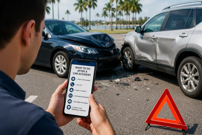 What to do after a car accident in Florida United Law Group