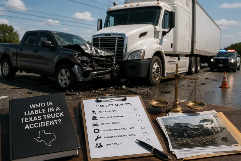 Who is liable in a Texas truck accident United Law Group
